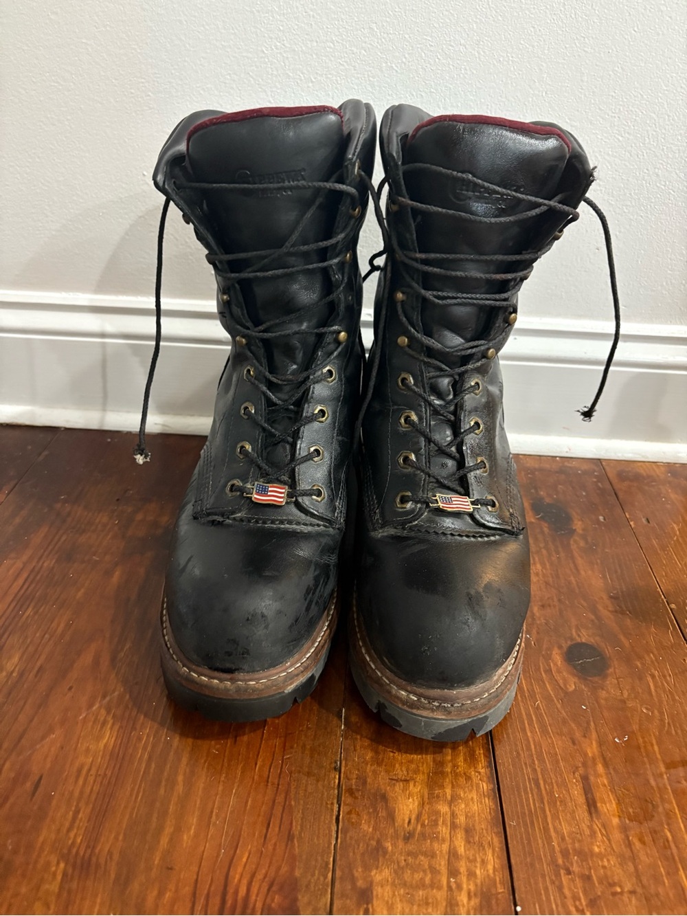 Chippewa Men's Black Super Loggers